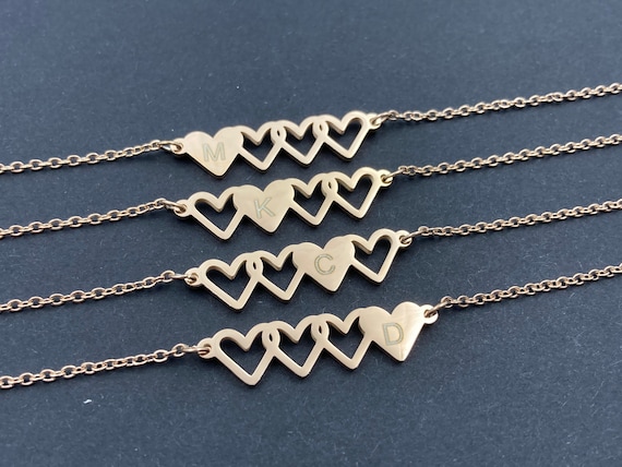 Matching sale sibling necklaces