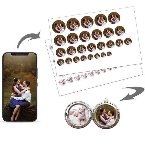 Round Locket Photo Prints,Round Locket Pictures,Photo Resize For Locket,Locket Photo Prints,Circle Locket Photo,Locket Print,Locket Photo