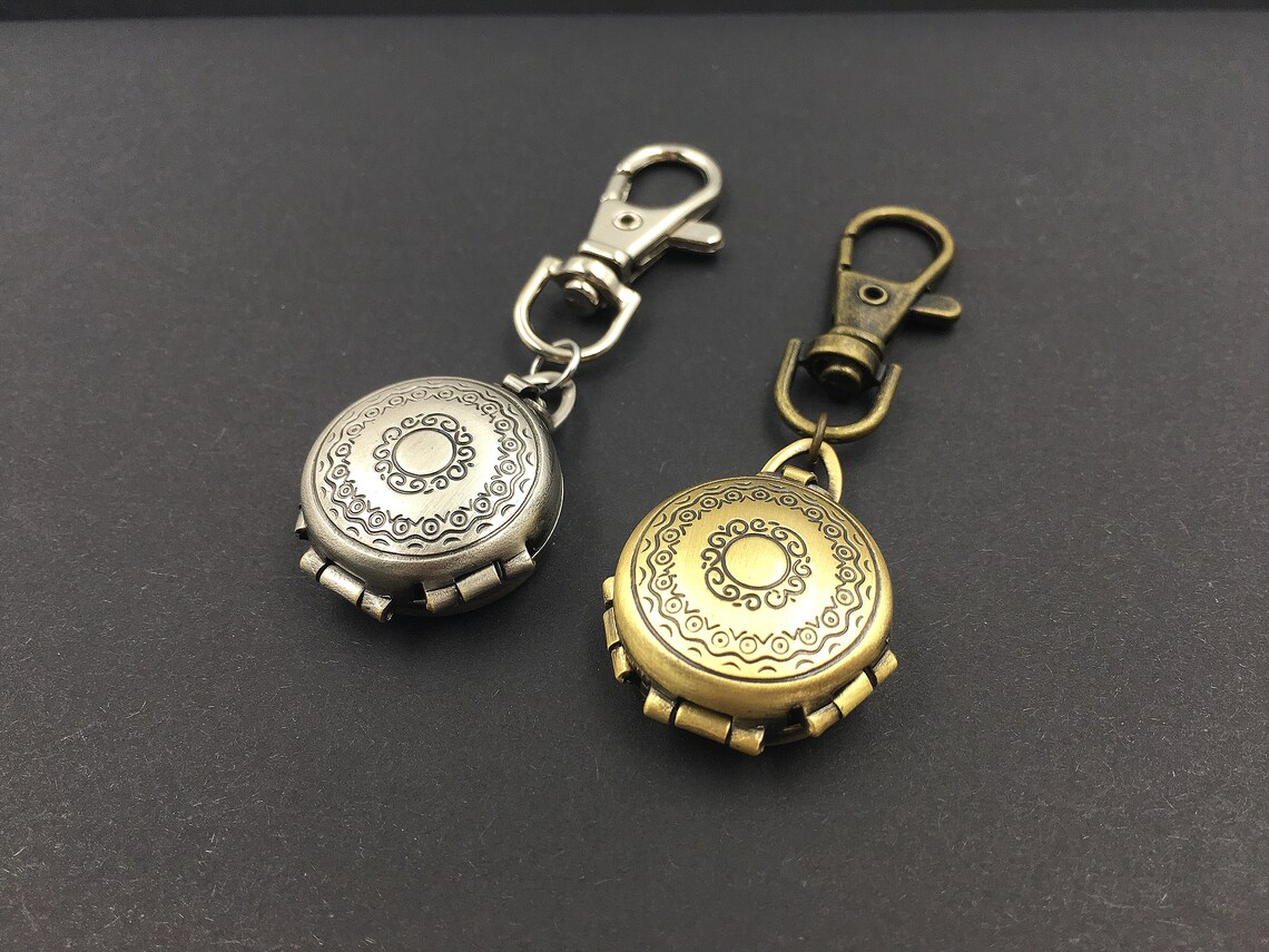 Locket Keychain With Photofamily Locketcustom Locket | Etsy