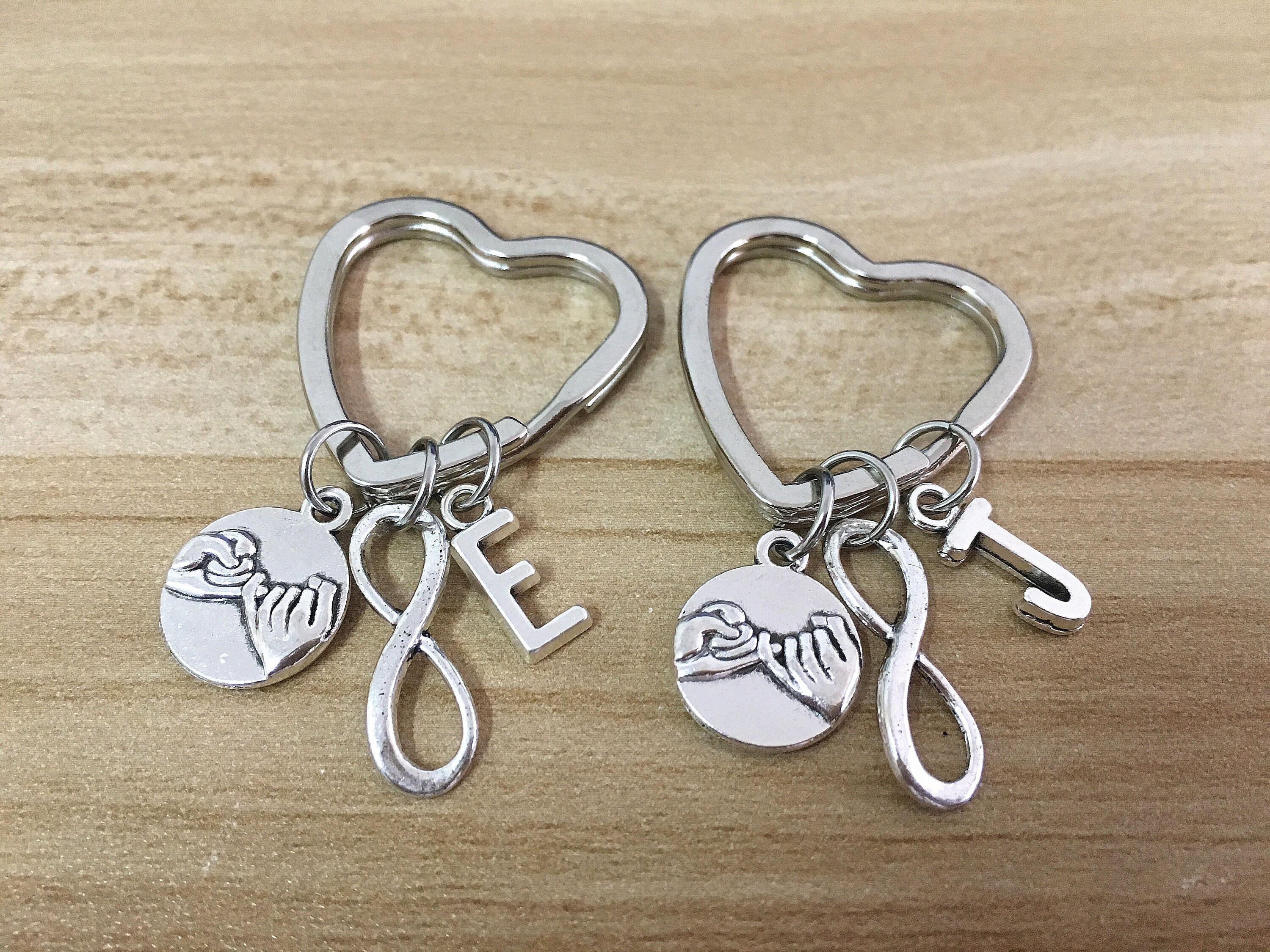 Best friends forever forever keychain infinity keychain Etsy