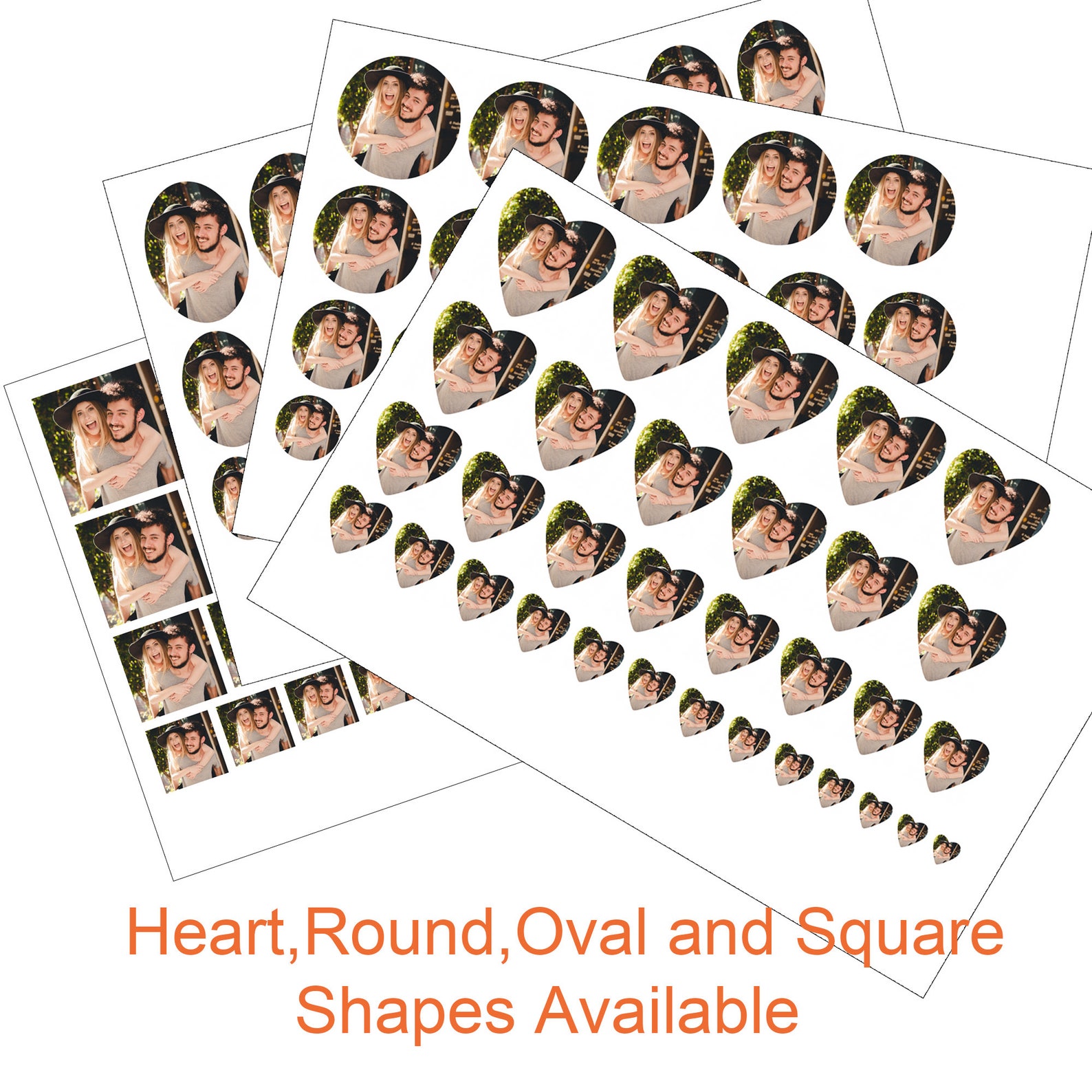 Digital Locket Size Photos 45 Sizeslocket Photo Printslocket Etsy