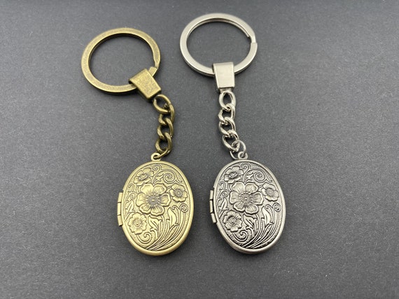 Personalized Locket Keychain locket Keychain With Photo locket