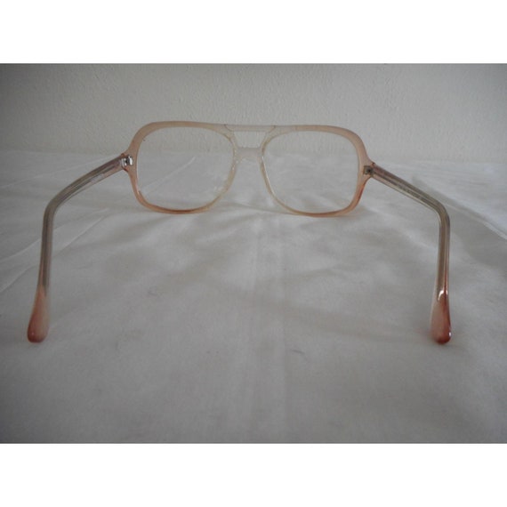 Vintage 1980s light Brown Eyeglasses Eye glasses … - image 2