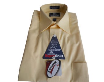 stafford dress shirts men Stafford Yellow Dress Shirts for Men & Dress Shirts | Walmart