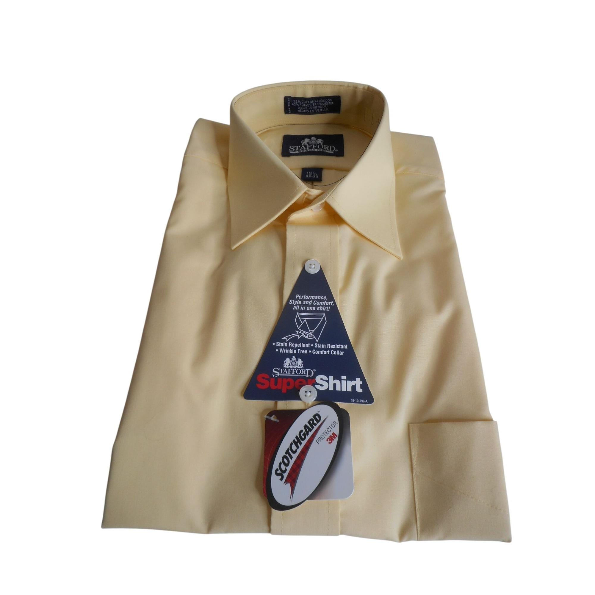 stafford dress shirt and tie set