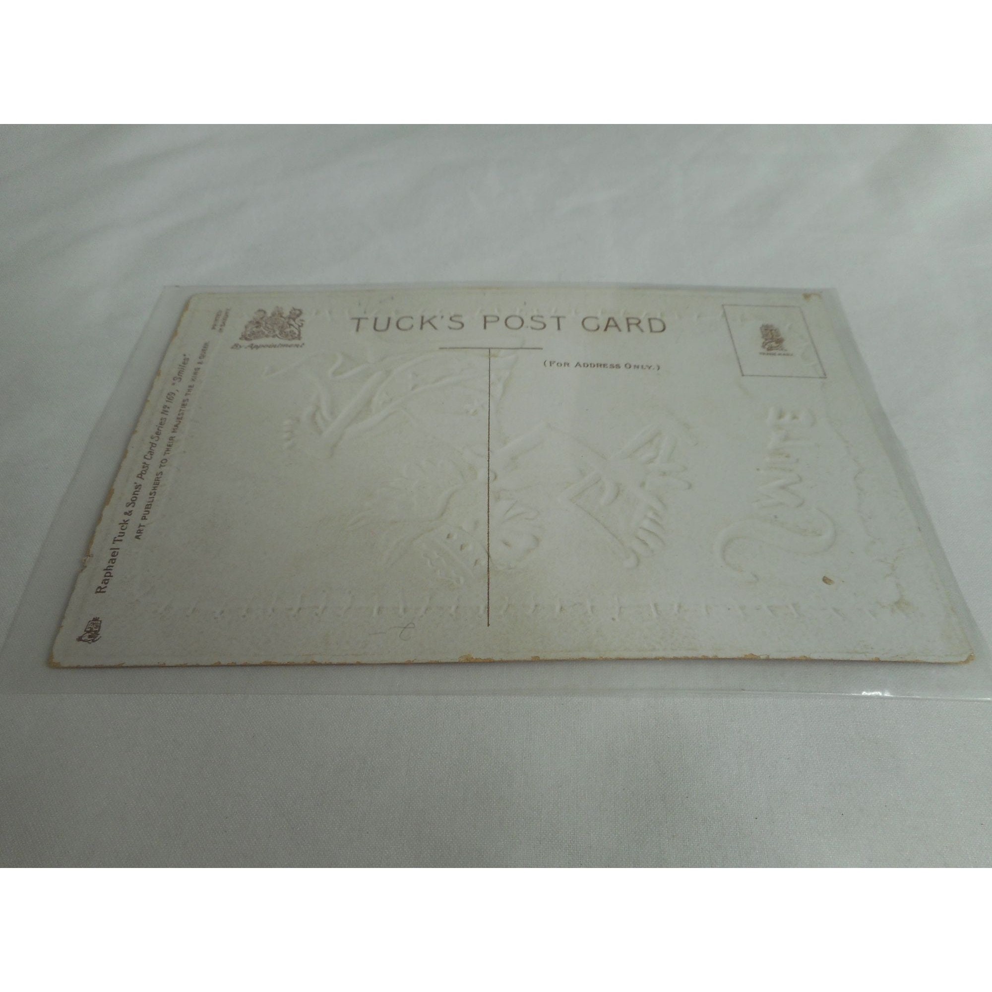 ヴィンテージ タックのポストカード エンジェル 1900 年代 未投稿