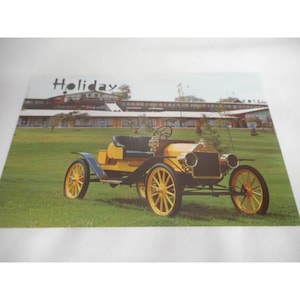 Vintage 1970er Jahre Postkarte 1910 Ford Model T Speedster Antique Car Museum Harrisburg PA