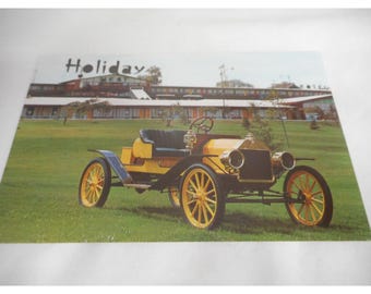Vintage 1970s Postcard 1910 Ford Model T Speedster Antique Car Museum Harrisburg PA