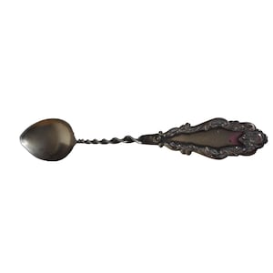 Vintage 925 Silber Löffel Nachlass Mokkateller Senf Zuckerlöffel 1