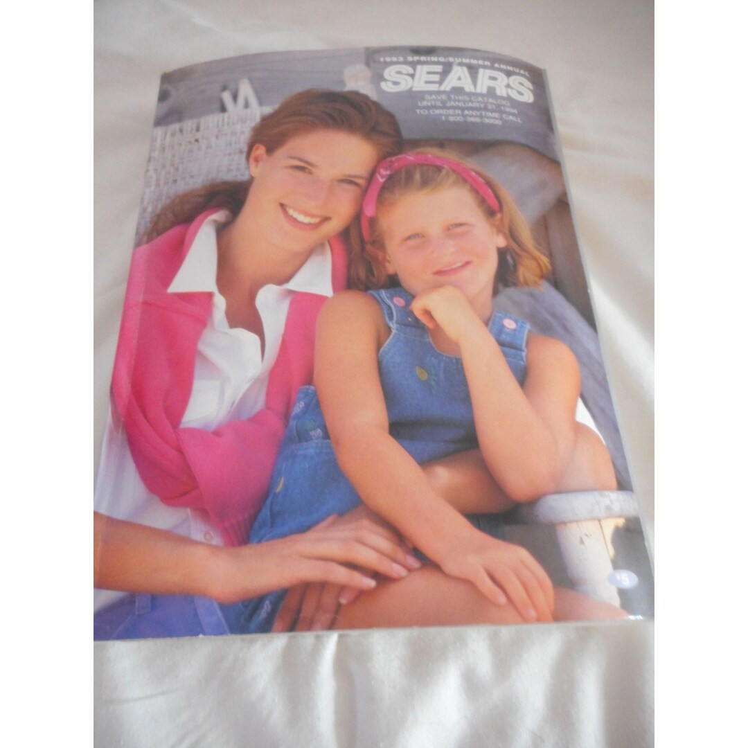 1993 Sears Spring Summer Annual Mail Order Catalog Clothes, Fashion
