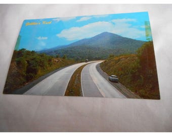 Vintage Postcard unposted Gobbler's Knob Pennsylvania Turnpike 1960s