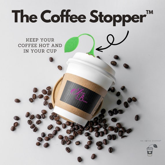 Coffee Stopper, Eco-friendly, Silicone, Reusable 