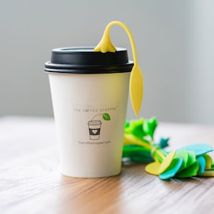 Coffee Stopper, Eco-friendly, Silicone, Reusable