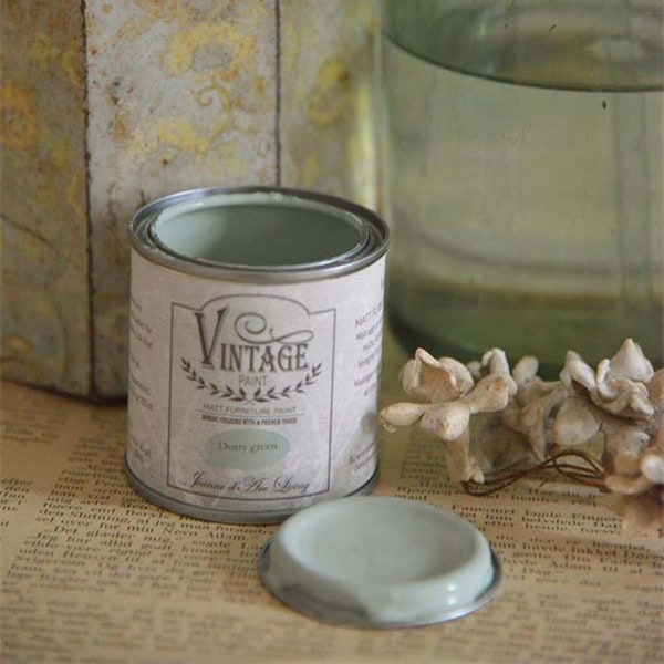 Peinture pour meubles vintage A La Craie Dusty Green 100 ml Shabby French vintage