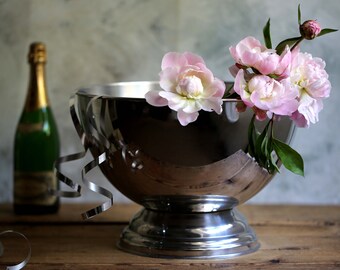 HUGE Champagne Bucket Large Champagne Bath Vintage French Party Wine Cooler Ice Couzon