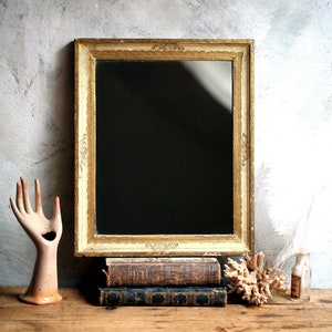 Florentine Wall Mirror with Wooden Painted Gold Frame