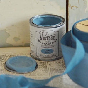 Peinture pour meubles vintage A La Craie Dusty Blue 100 ml Shabby French vintage image 1