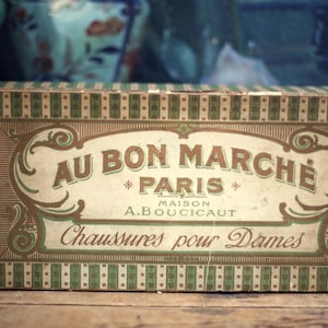 Au Bon Marche Box - Etsy