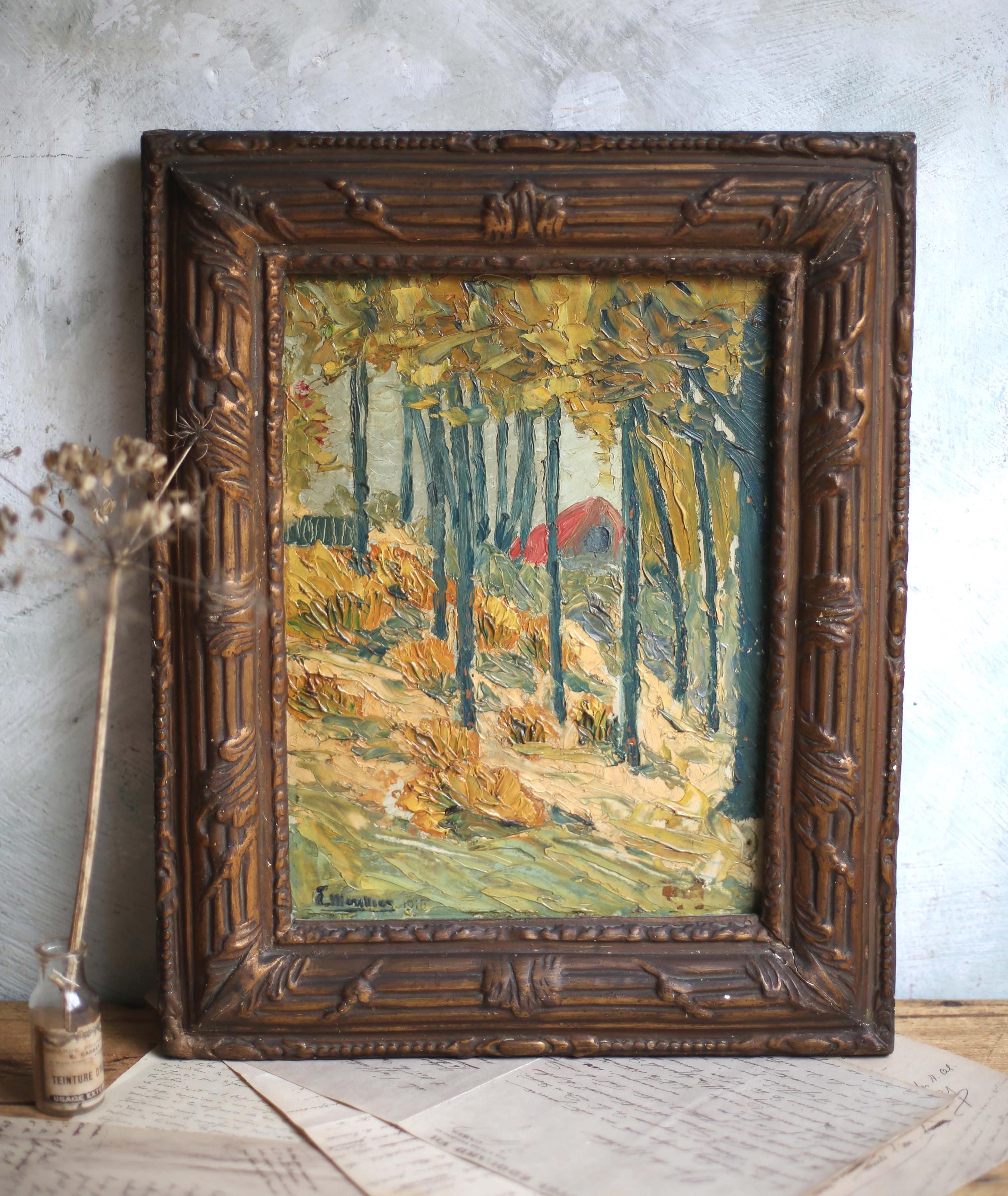 antique-古道具 シャビー フレンチ ミラー ヴィンテージ ベルギー