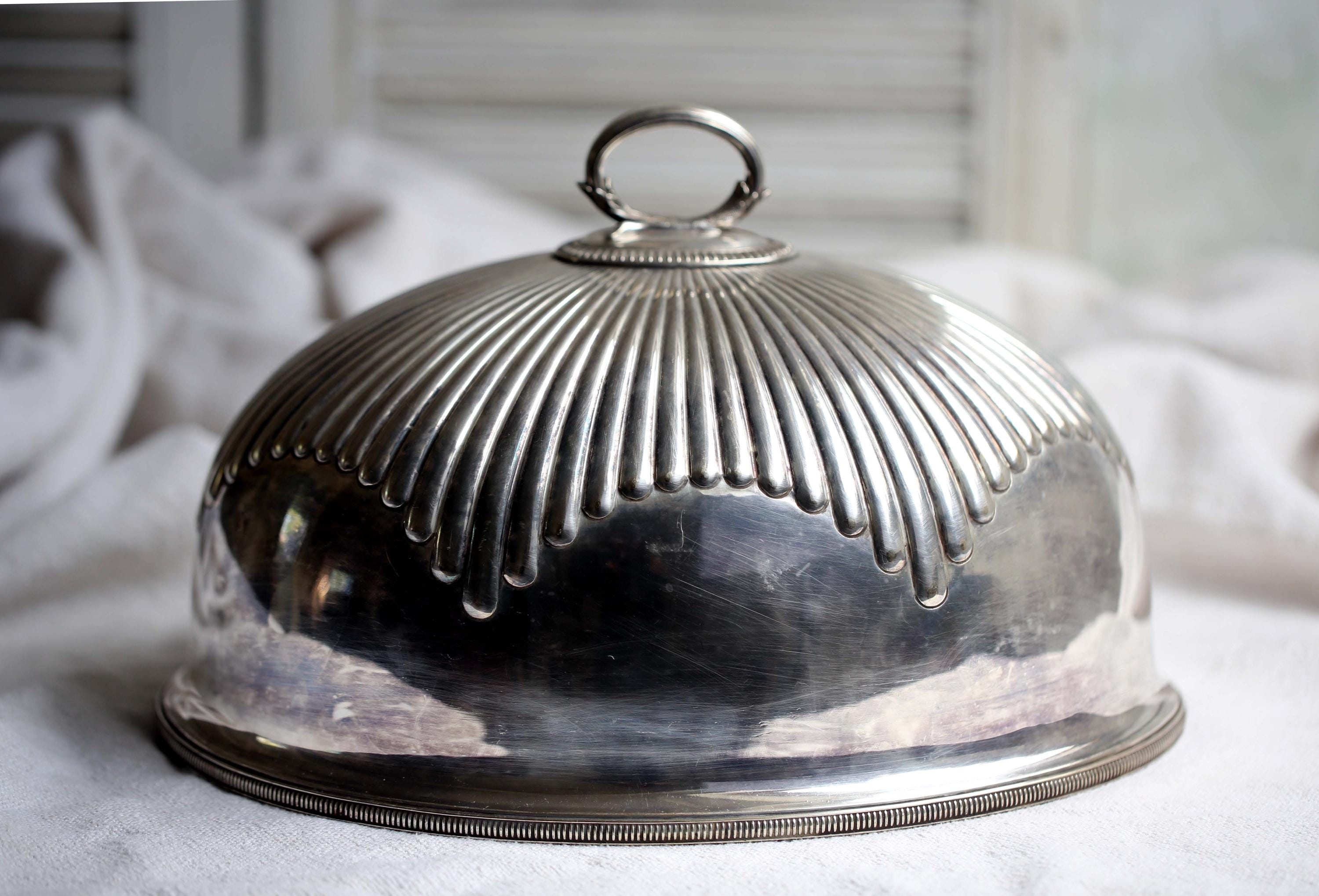 アンティーク　フードウォーマー　イギリス Antique food warmer - Etsy 日本