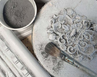 Aging Powder 100 gr Antiquing Dust Vintage Furniture Antique Effect Grey Shabby French Vintage
