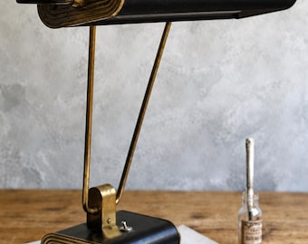 Eileen Gray Desk Lamp For Jumo Black Vintage Desk Light 71 Model
