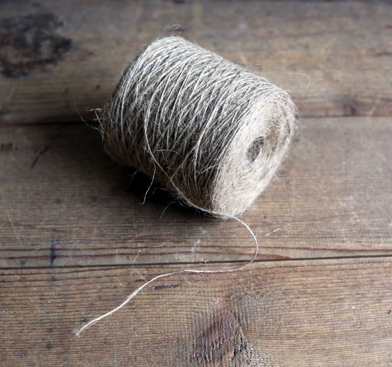 Bakers Twine Vert Mousse /& Ivoire 20 mètres sur le rouleau NEUF