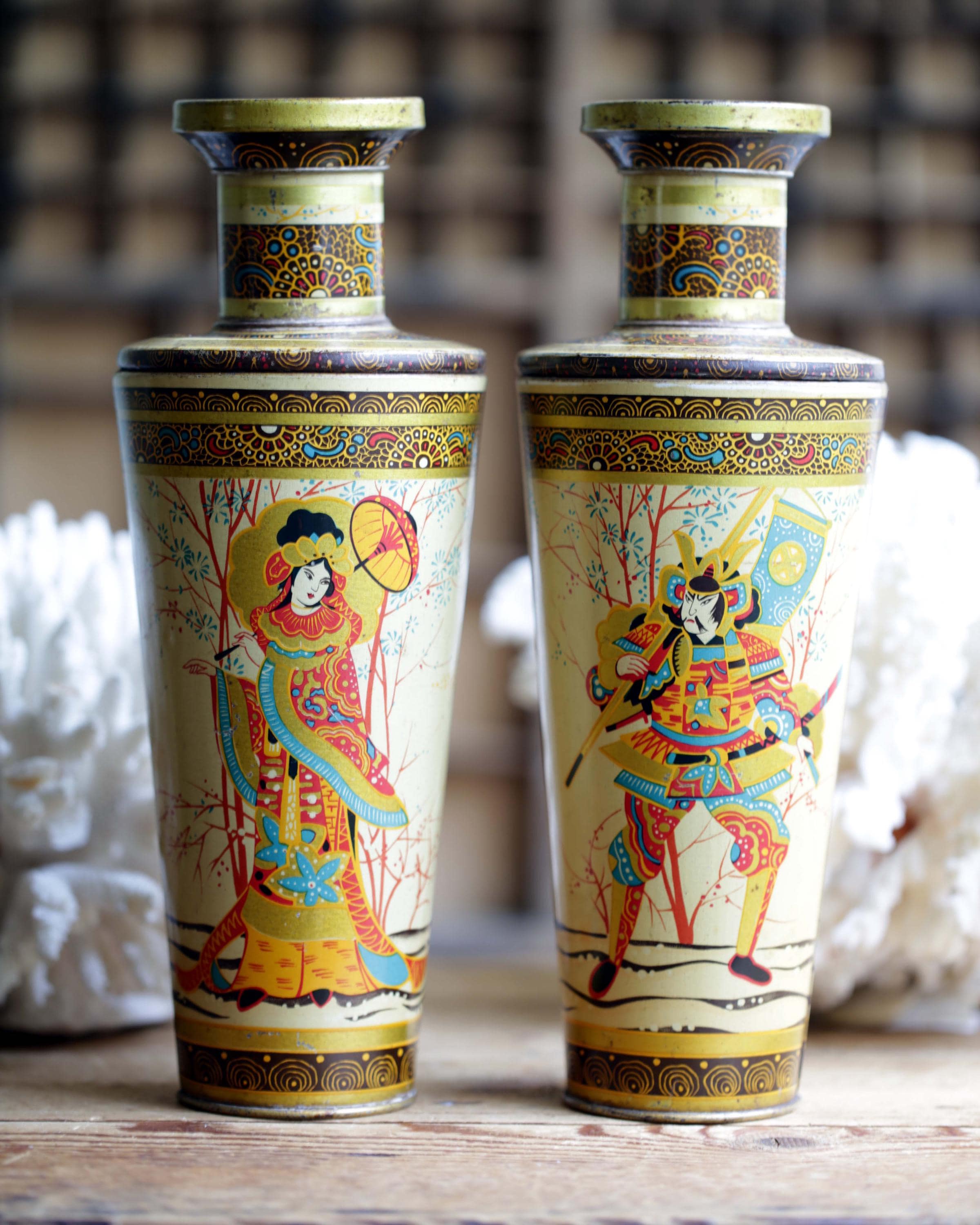 Vintage Japanese Tea Tins - Etsy - Page 2