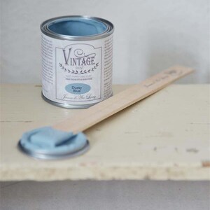 Peinture pour meubles vintage A La Craie Dusty Blue 100 ml Shabby French vintage image 7