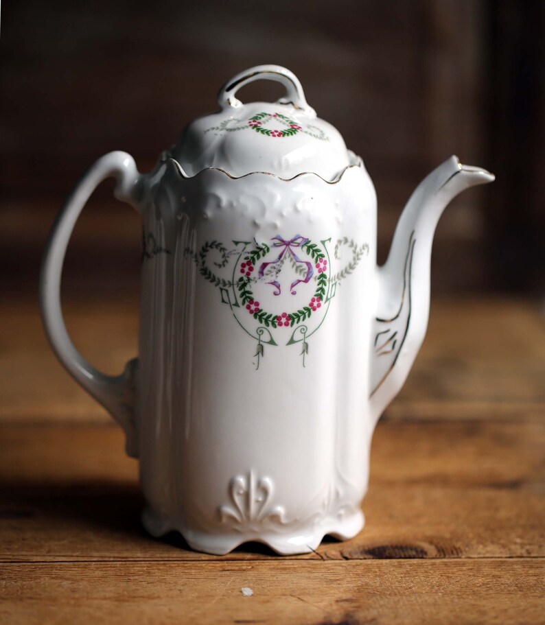 Antique Limoges Porcelain Coffee Service Coffee Pot/teapot & Etsy