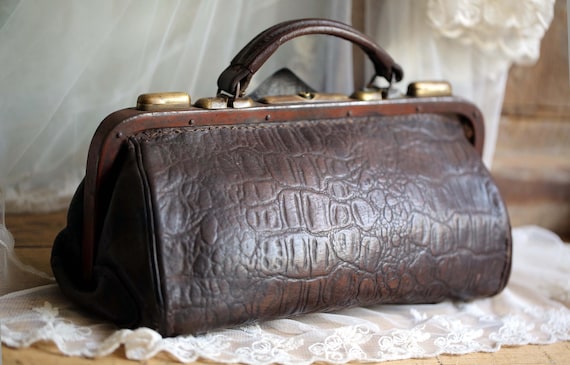 Antike Doktortasche Doktortasche Kaufen Alte Arzttasche Im Shabby