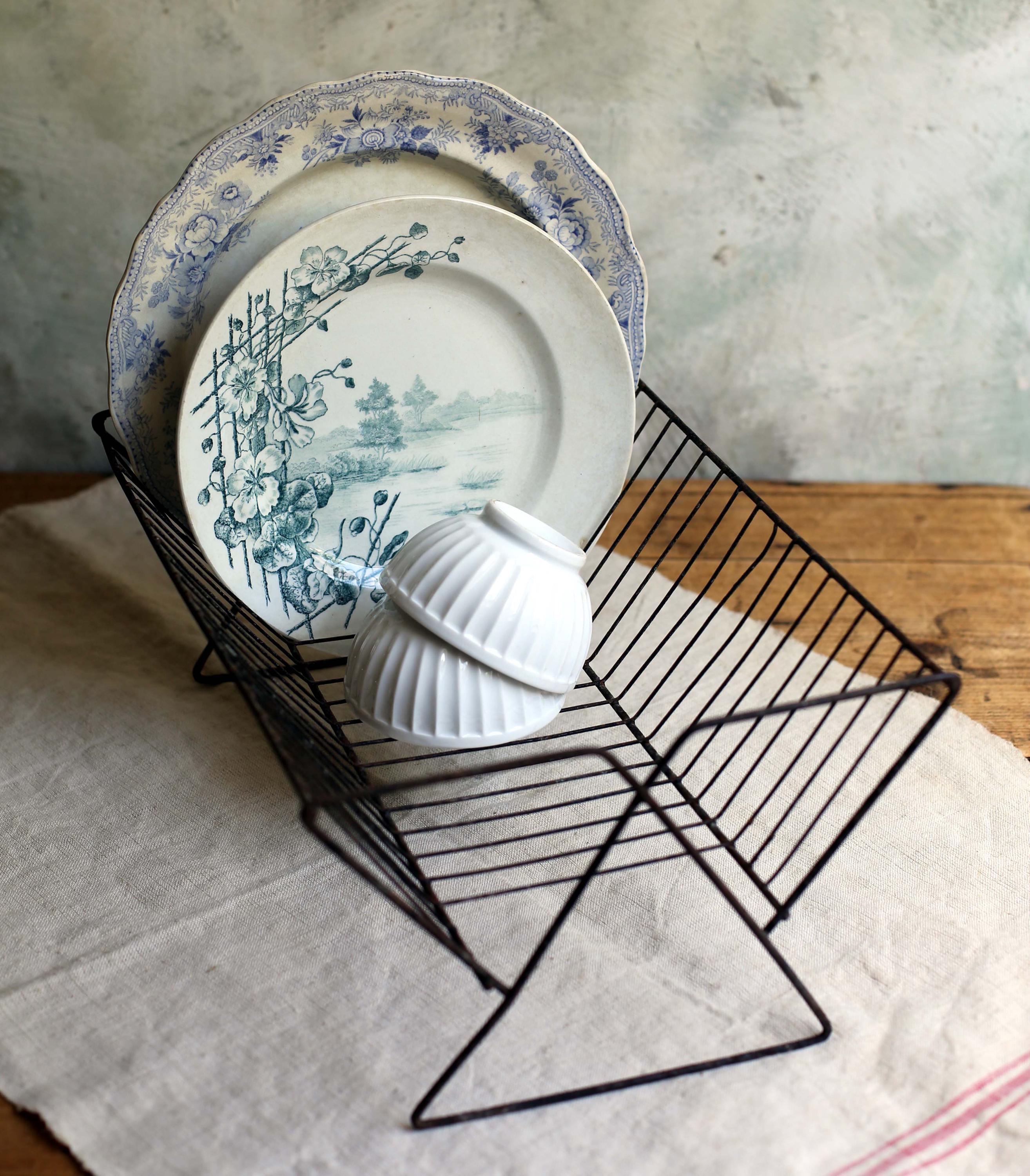 Vintage wire dish drainer rack - Etsy 日本