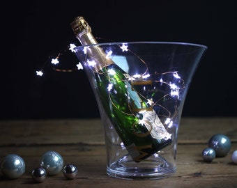 Balde de gelo para champanhe francês MOET & Chandon, refrigerador de vinho dourado, suporte para garrafas vintage para bar