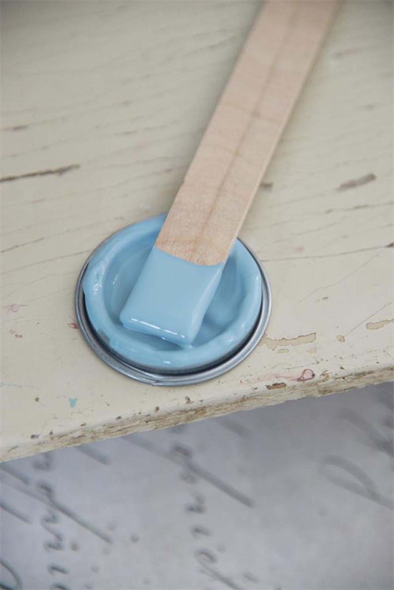 Peinture pour meubles vintage A La Craie Dusty Blue 100 ml Shabby French vintage image 3