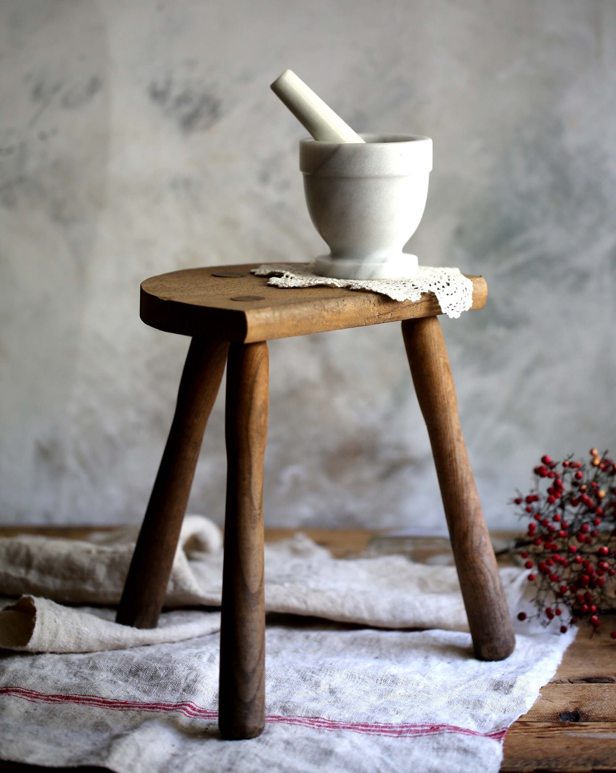Vintage marbre Apothacaire