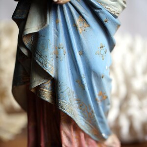 Sculpture, Mère Marie Avec L'Enfant Jésus (61,5 Cm.) - Renaissance - Bois Tendre - Début Du