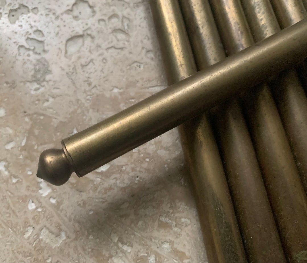 Set of 14 Antique Brass Stair Rods Victorian Stair Runner Rods Etsy