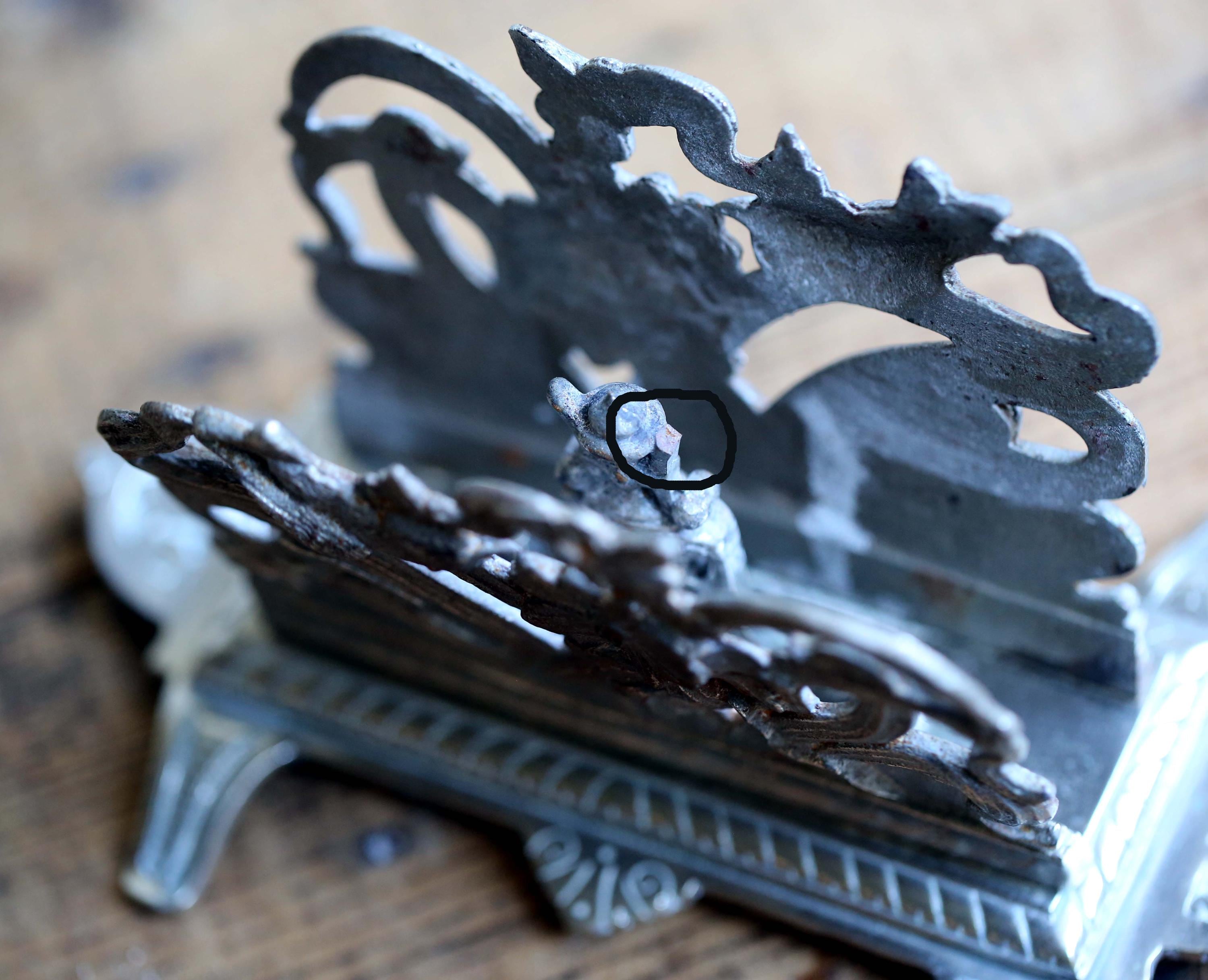 French Letter Rack Antique Letter Rack Art Nouveau French Paper Holder Desk Ornament - Etsy