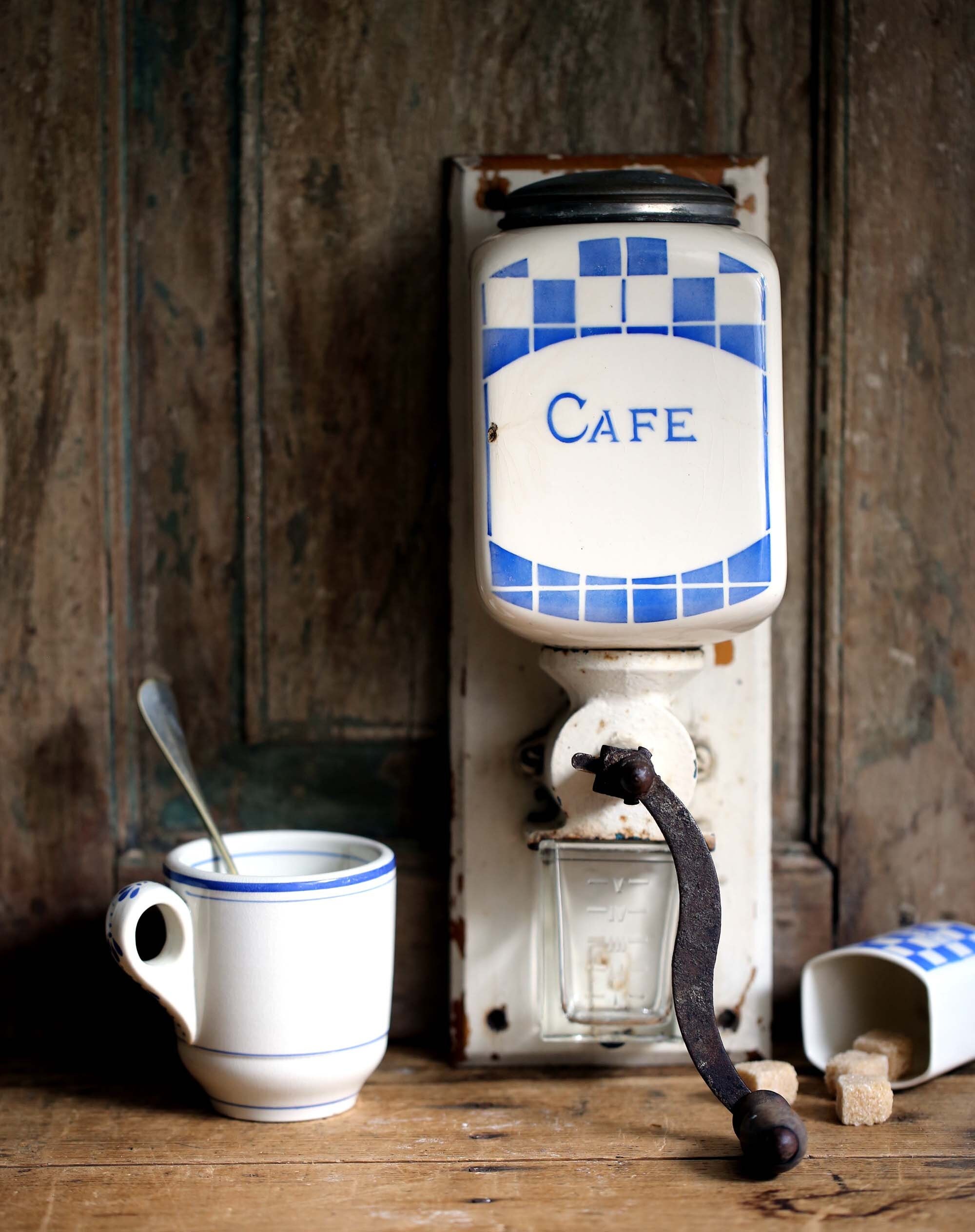 Moulin À Café Mural