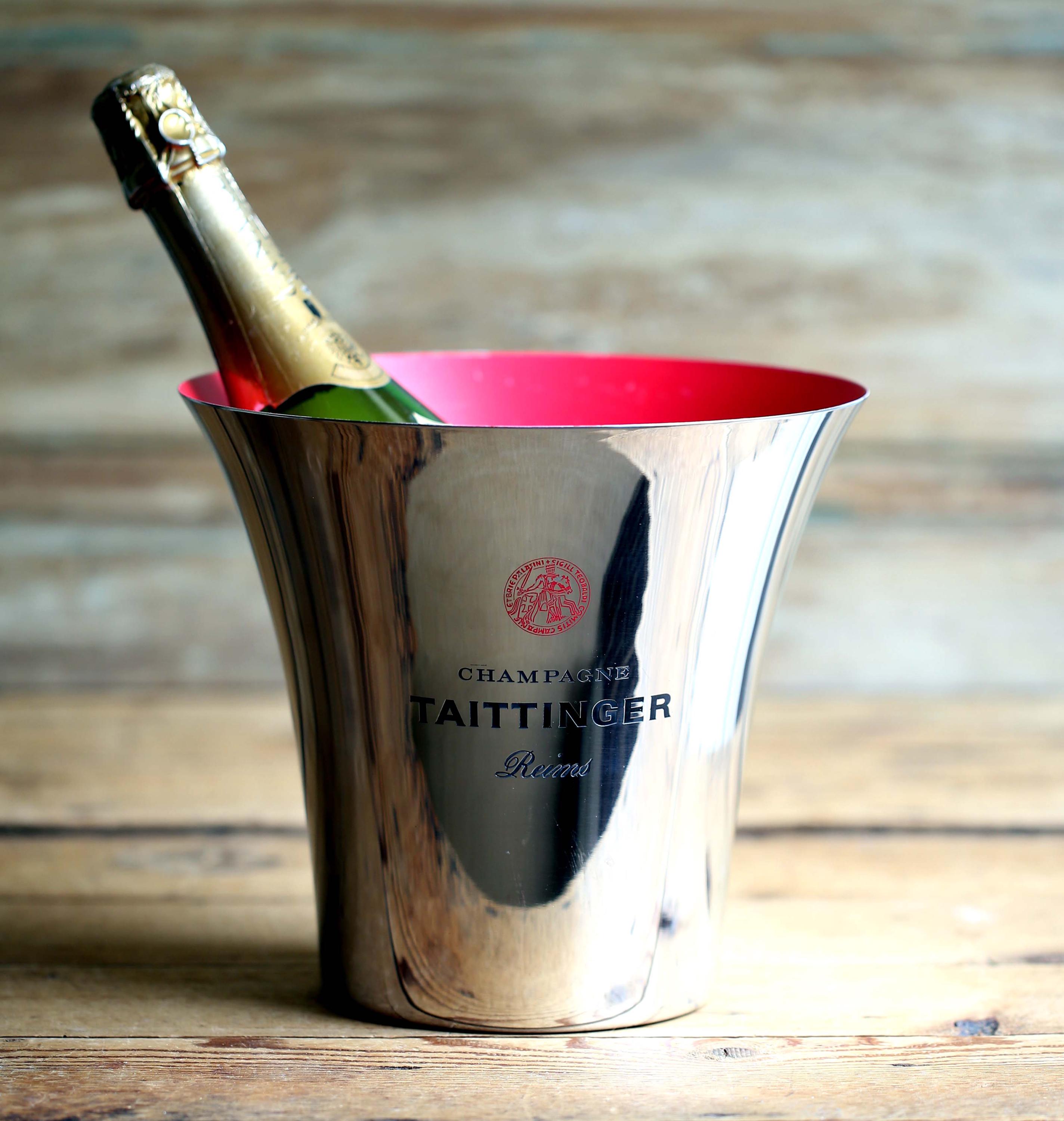 レア　テタンジェ シャンパンクーラー TAITTINGER 送料無料】テタンジェシャンパンクーラー 希少品 テタンジェ
