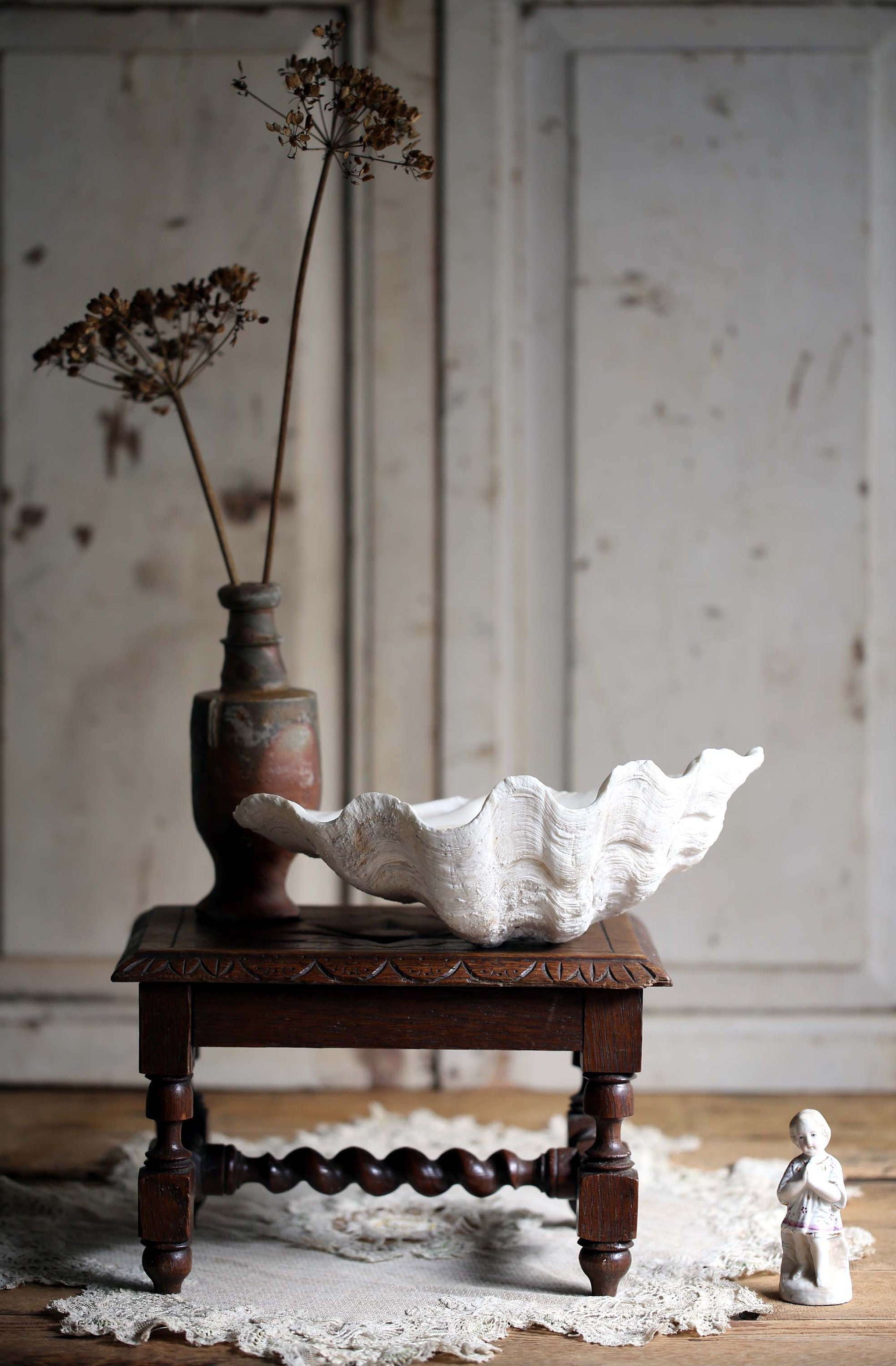 Antique coquille De Palourde
