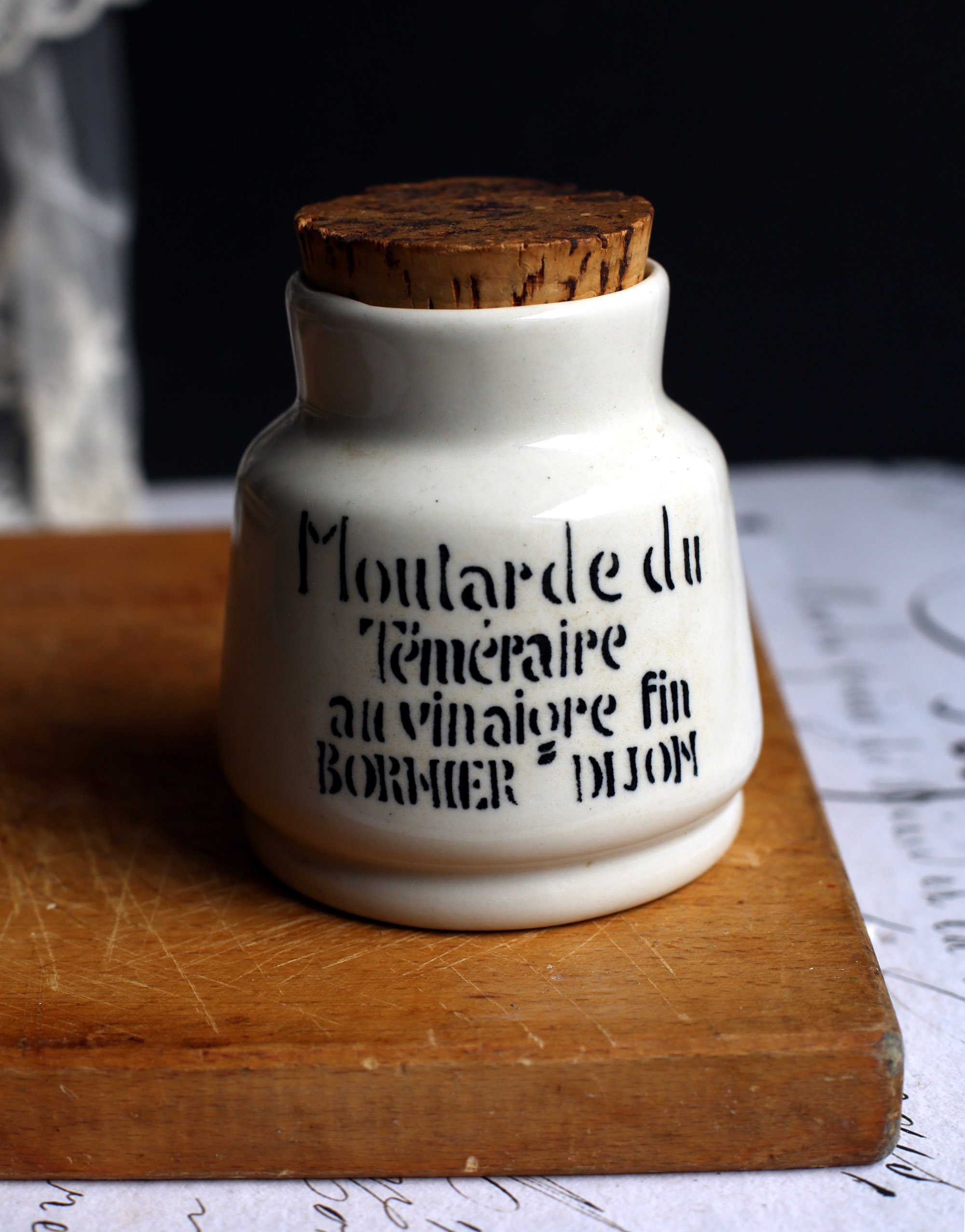 Dijon Mustard Pot - Etsy Canada