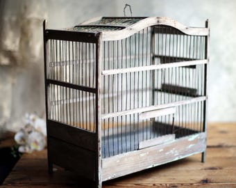 Cage en bois pour Appelant Chasse Traditionnelle - Appeaux grives et merles (14534291