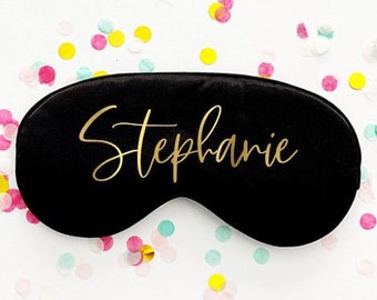 Adjustable sleep mask for Bachelorette Party Favor | Personalized sleeping mask