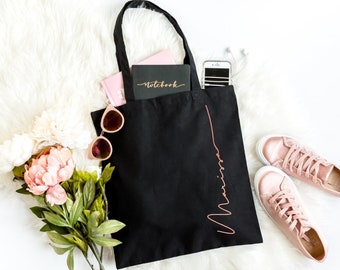 Personalized canvas tote bag | Mothers day gift from daughter | Custom Tote bag | Mothers day gift from son