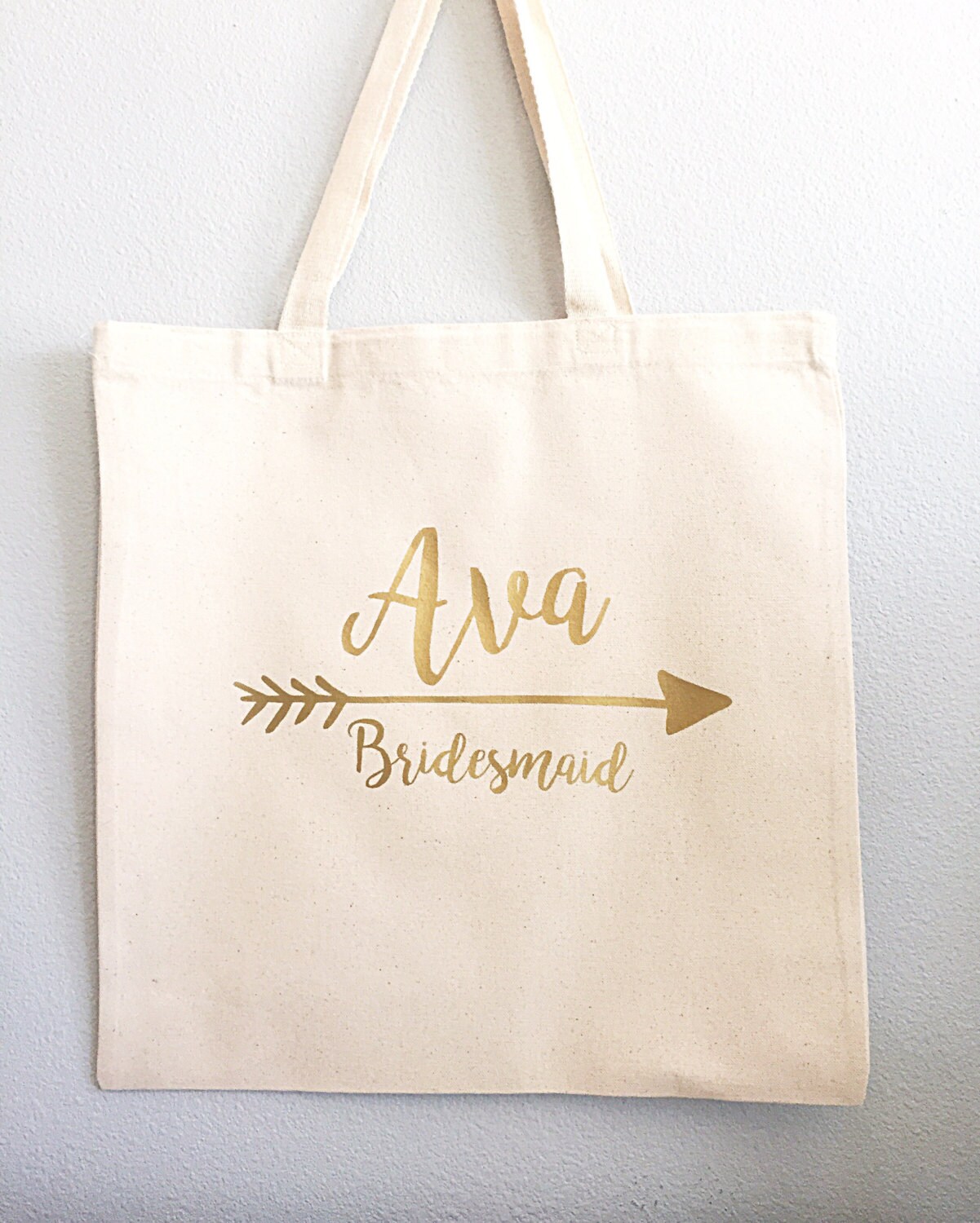 Personalized Tote Bags for Women Gold Personalized Tote - Etsy