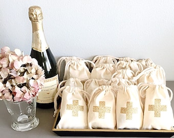 Bachelorette Gastgeschenke - Hangover Kit Taschen für Bachelorette Party Gastgeschenke - Bachelorette Party Dekorationen