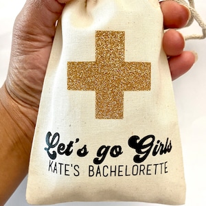 Bachelorette Favors Personalized Hangover Kit Bags for Bachelorette Party Favors Bachelorette Party Decorations zdjęcie 3