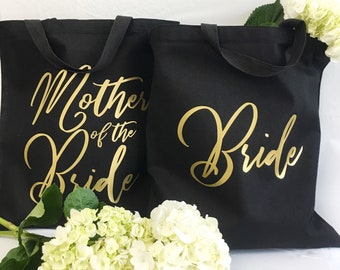 Bridesmaid tote bags | Personalized tote bags for women