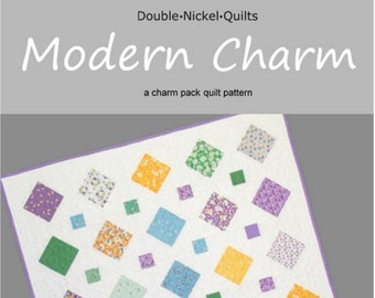 Modern Charm downloadable pdf quilt pattern